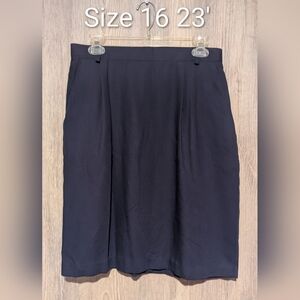 Elegant Navy Women's Skirt